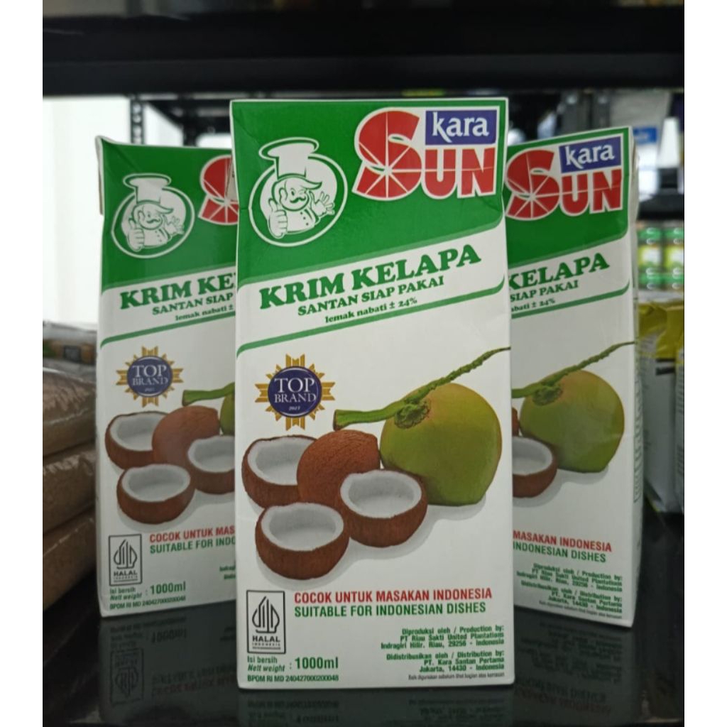 

SANTAN KARA / SUN KARA KEMASAN 1LITER X 12 PCS ( 1 DUS)