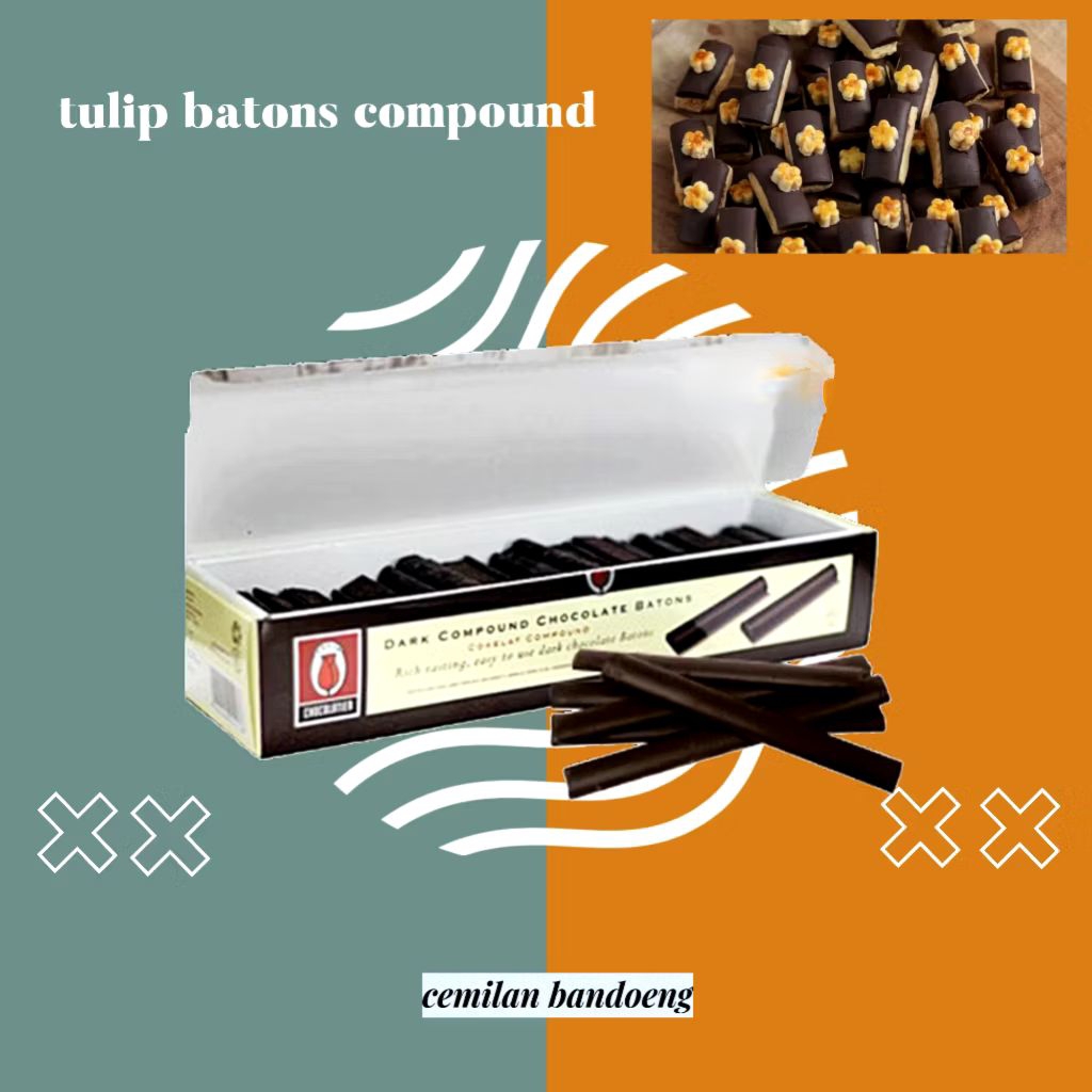 

COKELAT COMPOUND BATONS | COKLAT STIK TULIP KEMASAN 500GR