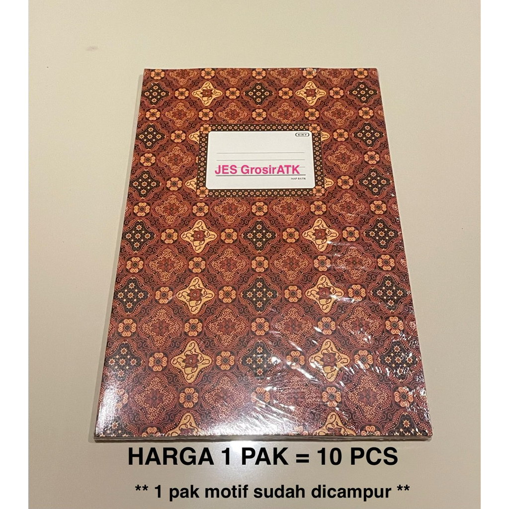 

KIKY Map Kertas Batik Stopmap Batik (1 pak=10 pcs)