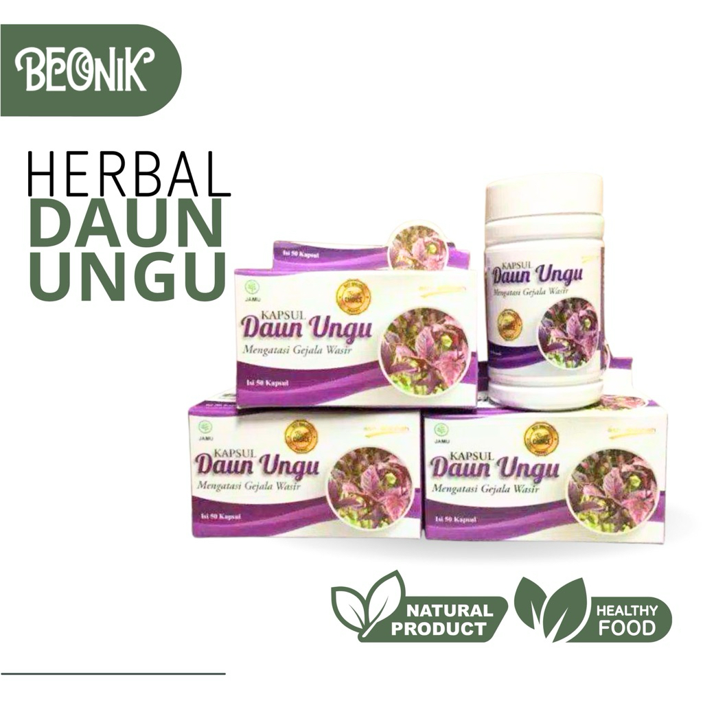 

Kapsul Herbal Daun Ungu Ash Shihhah - Obat Wasir Ambeyen Ampuh