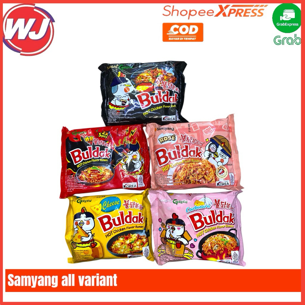 

SAMYANG BULDAK MIE KOREA ALL VARIANT