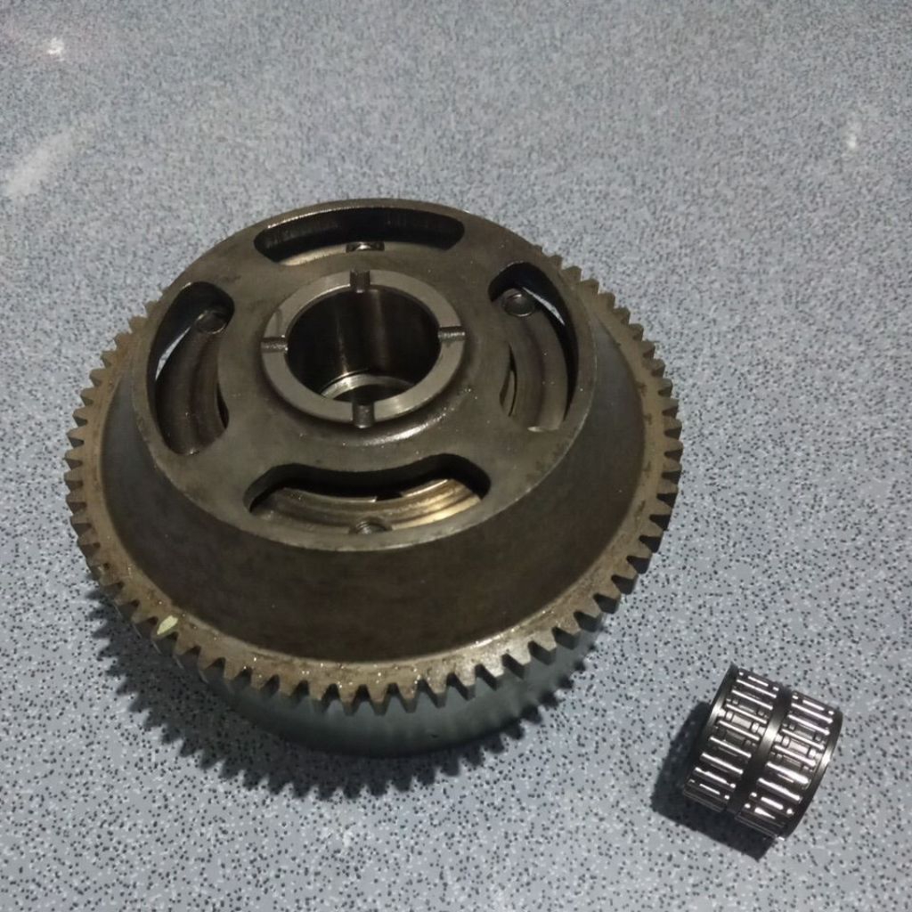 Magnet magnet set one way gigi besar penghantar stater Yamaha scorpio z  5BP original copotan