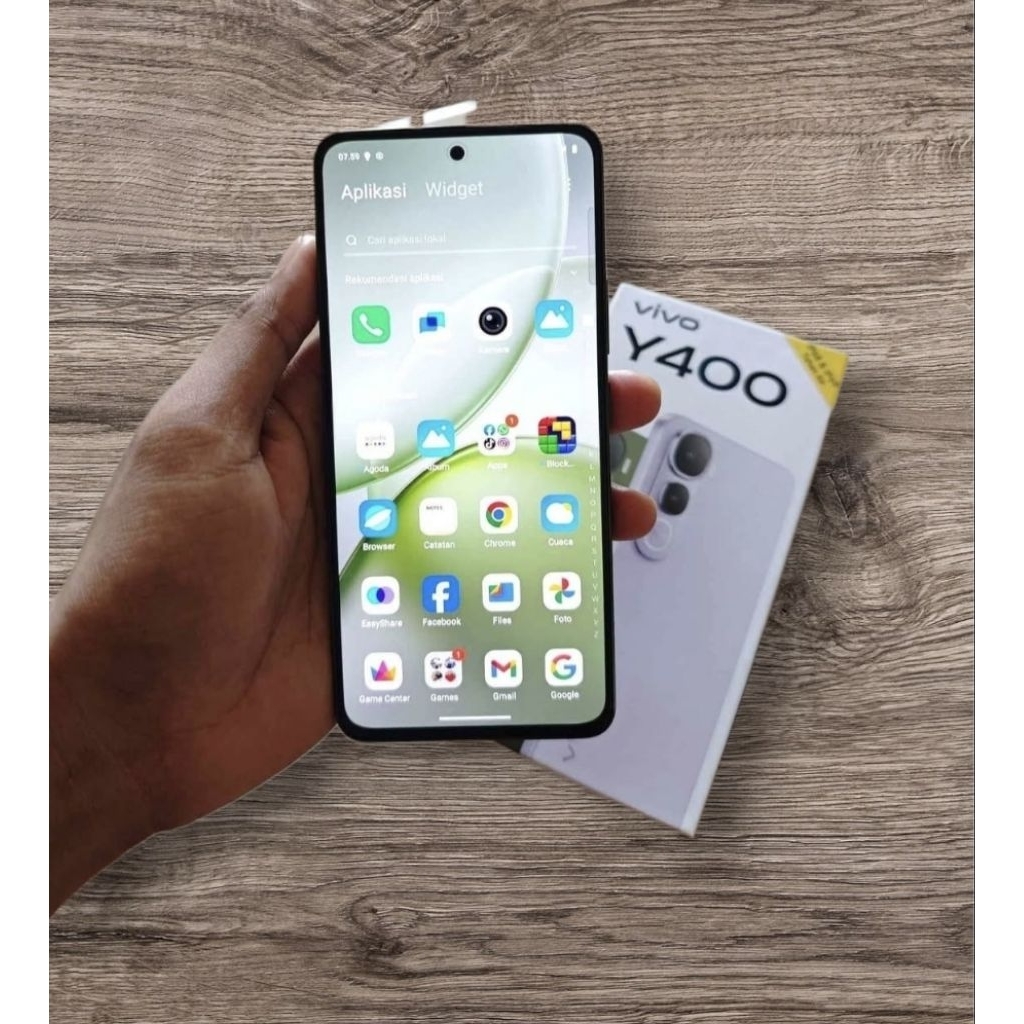 vivo y400 hp second lengkap versi ram8 256gb second original