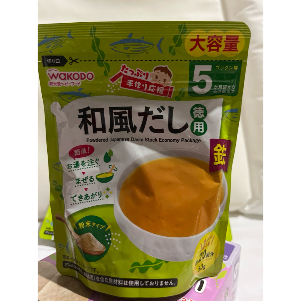 

Wakodo Powdered Japanese Dashi Stock Economy Package