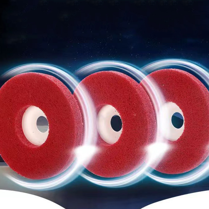 Non woven wheel 4 inch Gerinda poles non woven poliac