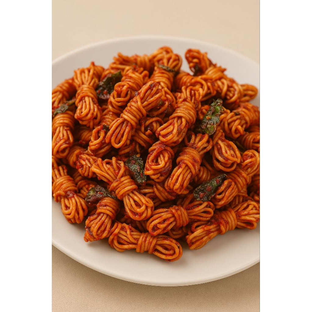 

mie gulung cikruh pedas