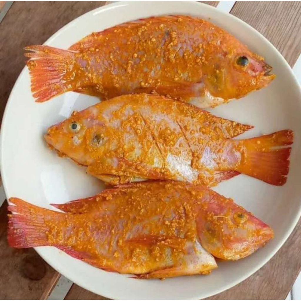 

ikan nila bumbu kuning siap masak isi 3