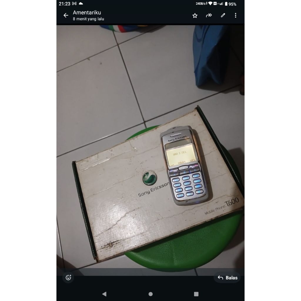 Sony Ericsson T600i Jadul antik langkah