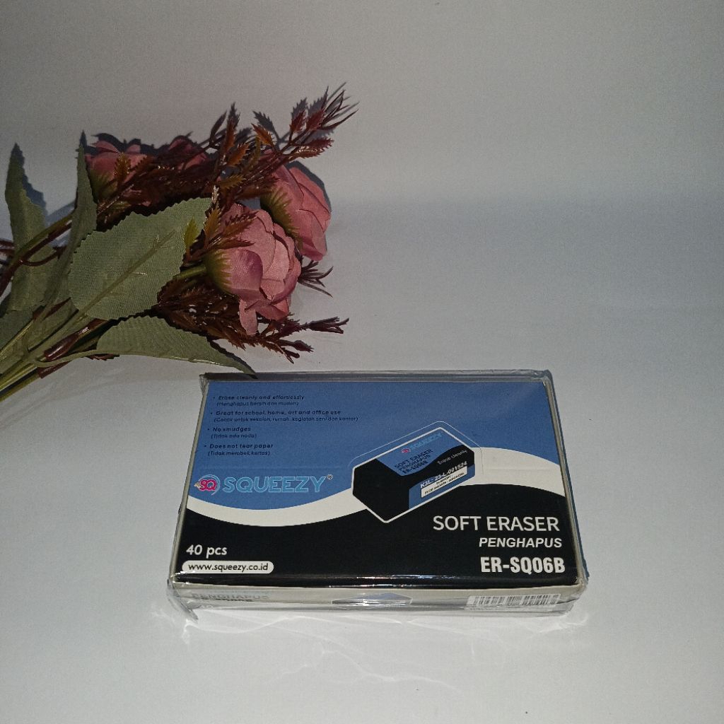 

Penghapus Pensil Squeezy Warna Hitam