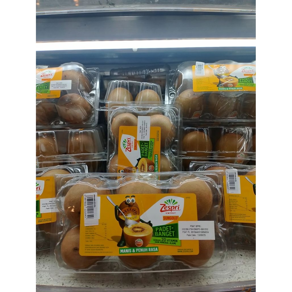 

Kiwi sungold pack manis