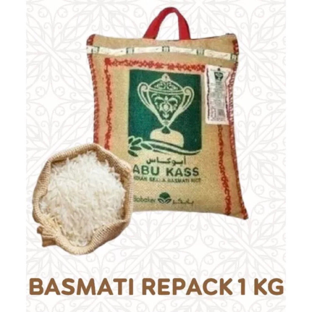 

BERAS BASMATI ABU KASS REPACK 1Kg