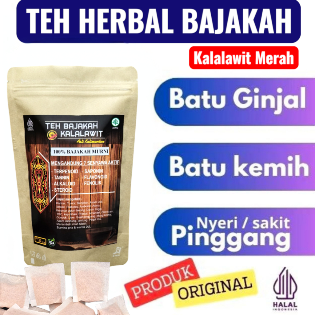 

Teh Herbal Bajakah Kalalawit Merah Premium Untuk Gangguan Ginjal ISK Kencing Batu
