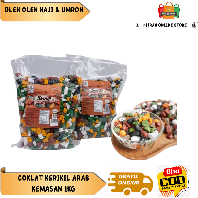 

FLASH SALE COKLAT KERIKIL ARAB 1KG I COKELAT BATU WARNA WARNI I COKLAT TURKI I COKELAT OLEH OLEH HAJI DAN UMROH I COKLAT FANATIK MR SIF TRAFFLINE