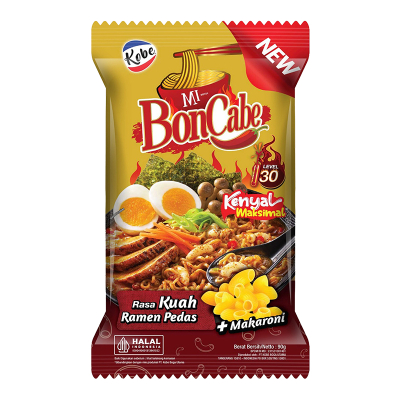 

Kobe Mi BonCabe Level 30 Rasa Ramen Pedas 90 g