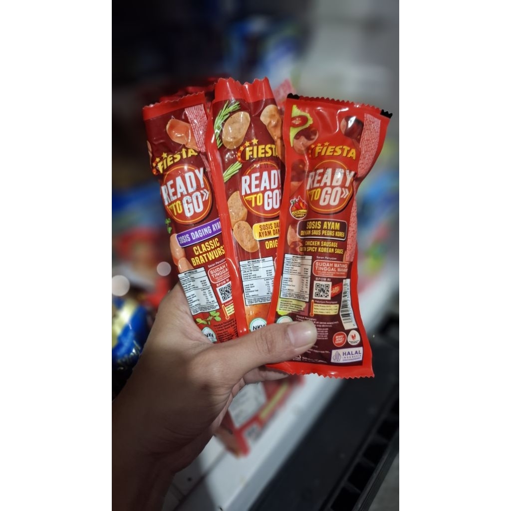

Fiesta Ready To Go Sosis Siap Makan 65gr