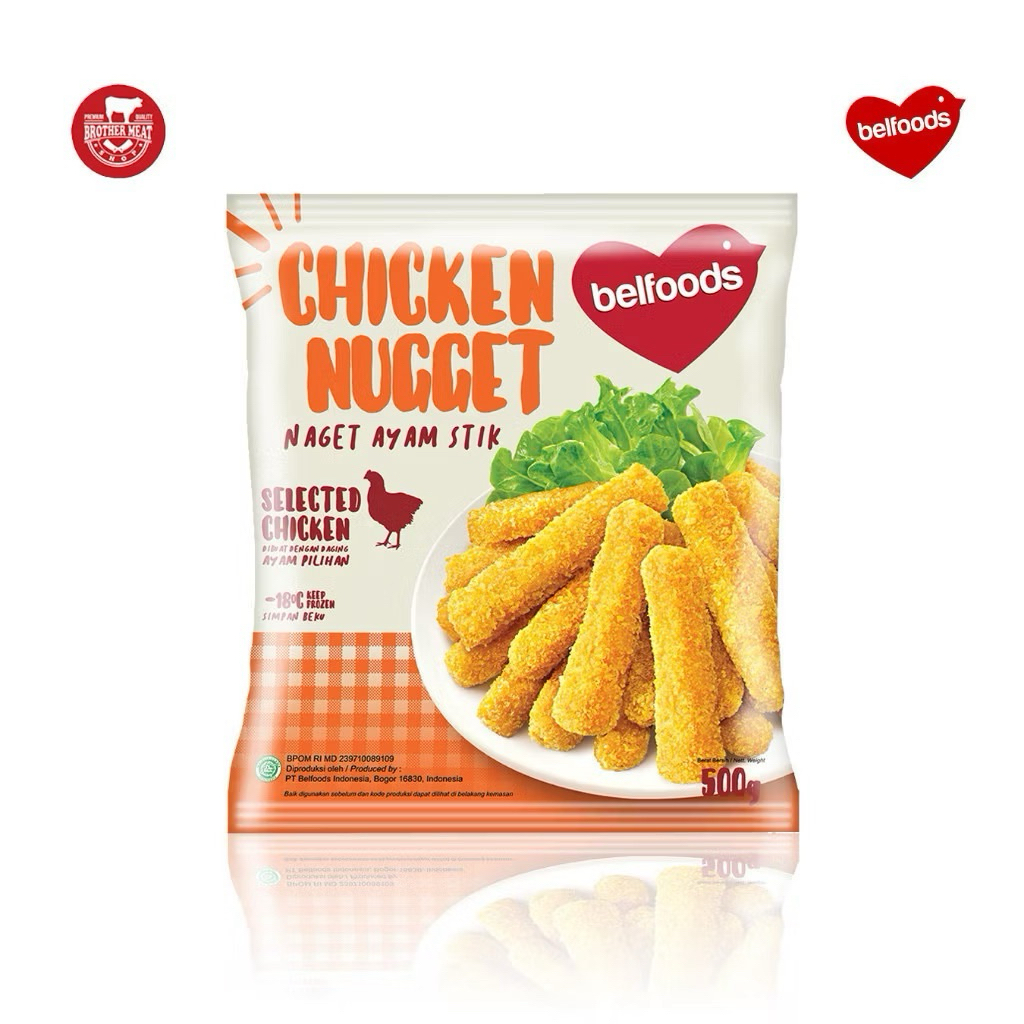

Bellsfood chicken nugget 500gr