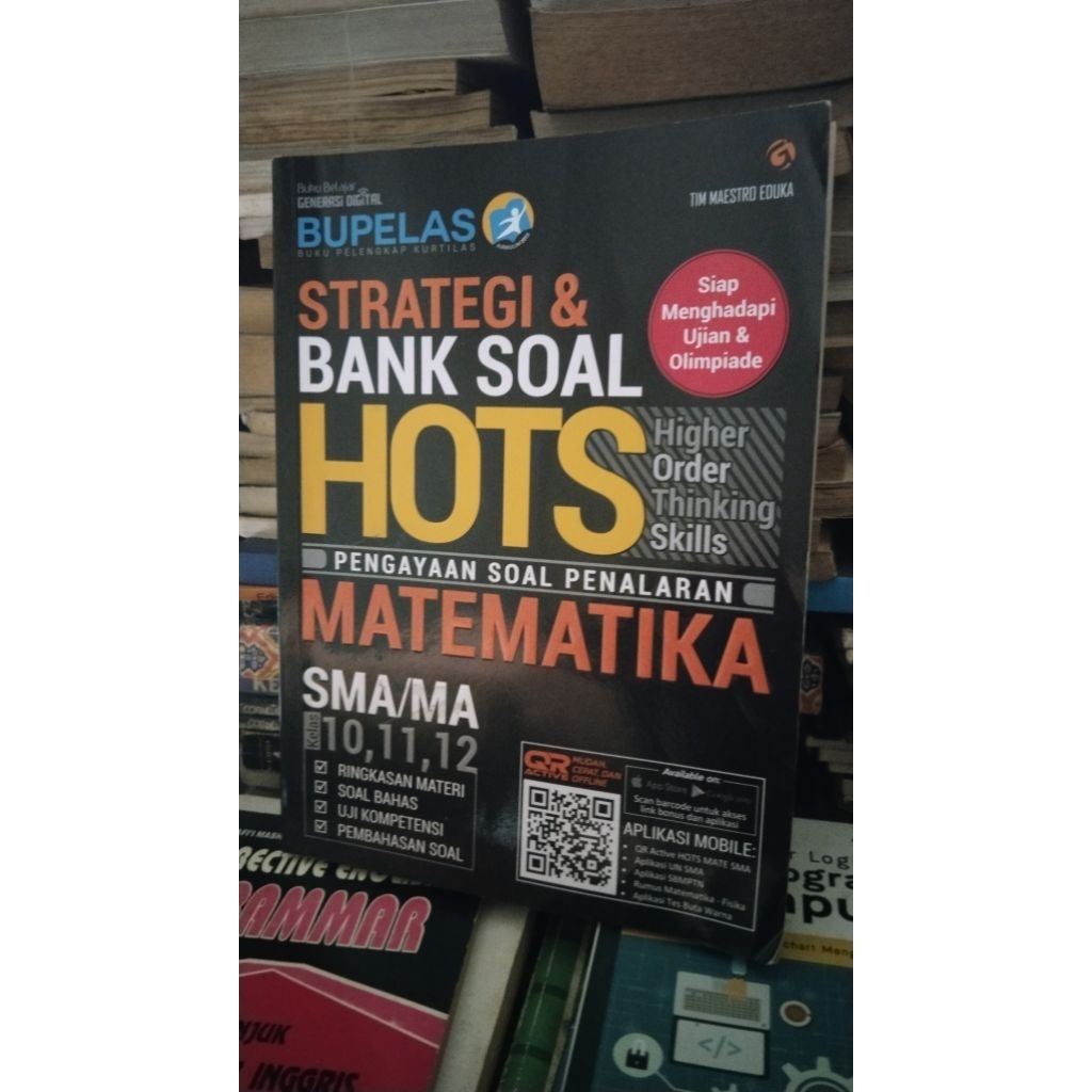 BUKU STRATEGI & BANK SOAL HOTS SOAL MATEMATIKA UNTUK SMA