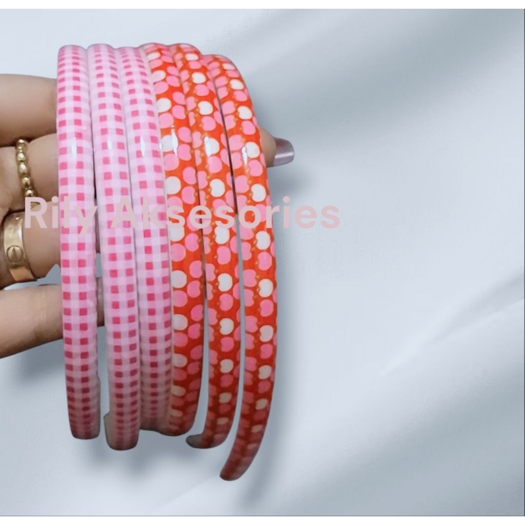 Bando anak & dewasa/bando akrilik/bando plastik/bando medium/bando warna