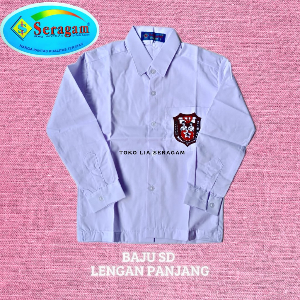 

Baju SD Lengan Panjang