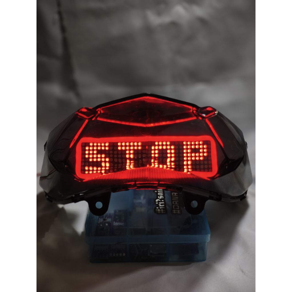 STOPLAMP VARIO 125/150 LED OLD RUNNING TEXT 41MODE