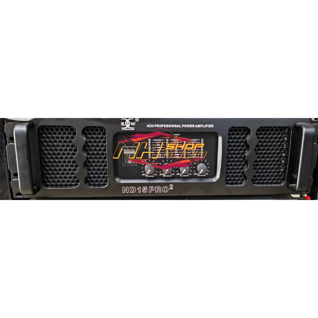 Power RDW ND15PRO² Gen 2 H Class *4x1500Watt Power Amplifier Rdw ND 15 PRO ² Gen 2 / Nd15Pro² Power 