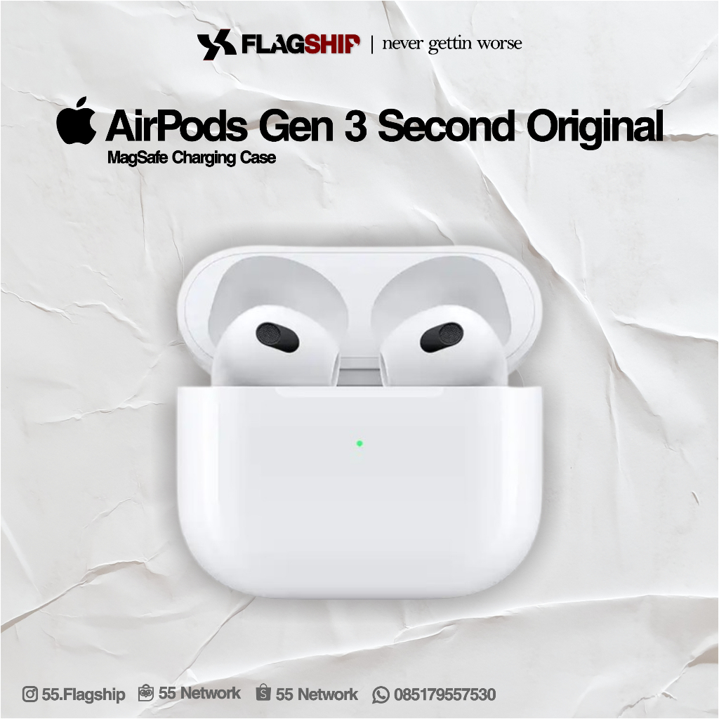 AirPods Gen 3 Second Fullset Original
