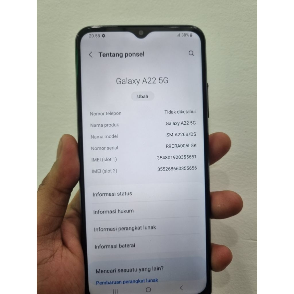 samsung A22 5G 6/128GB