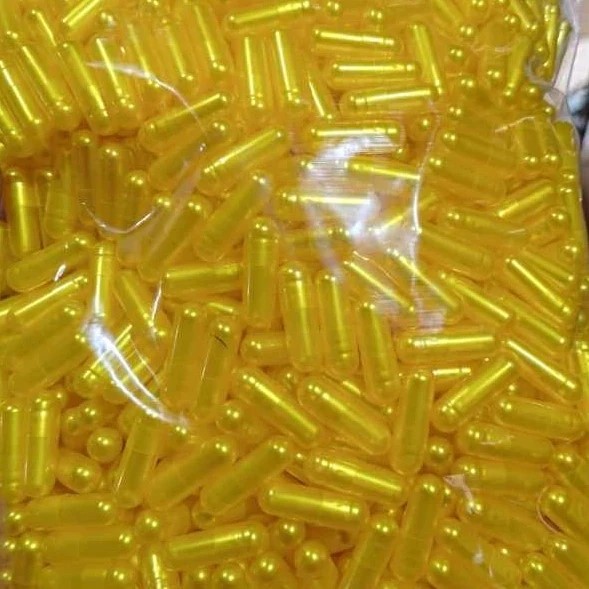 Cangkang Kapsul Kosong Ukuran 1 isi 100 Pcs HALAL