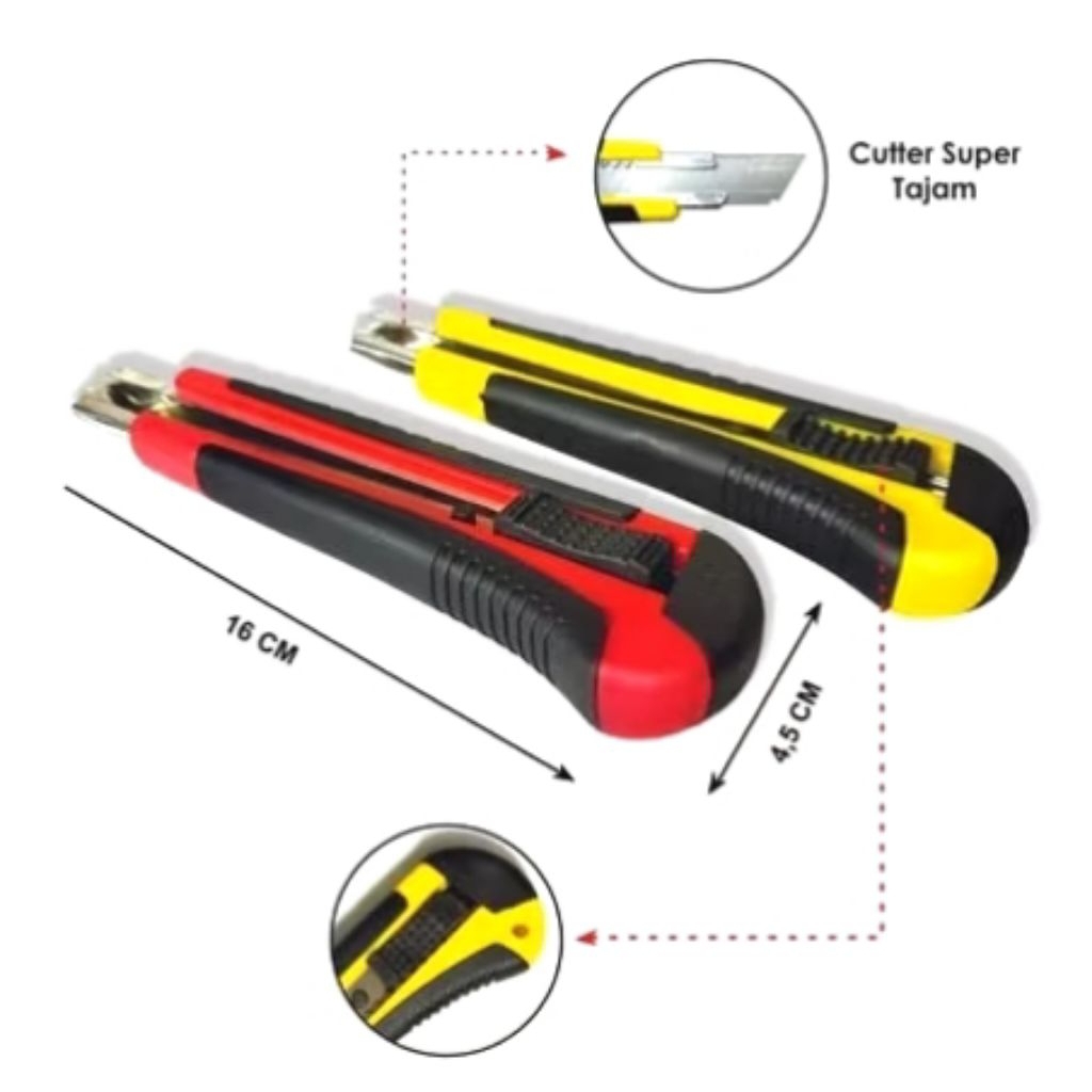 

Pisau Cutter Besar - Lading Cutter