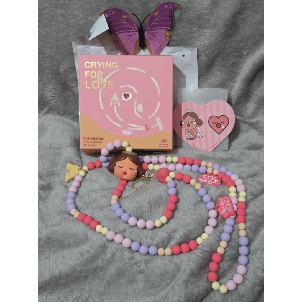 

Lanyard CRYING FOR LOVE KISS KISS DEVIL 100% ORI PM