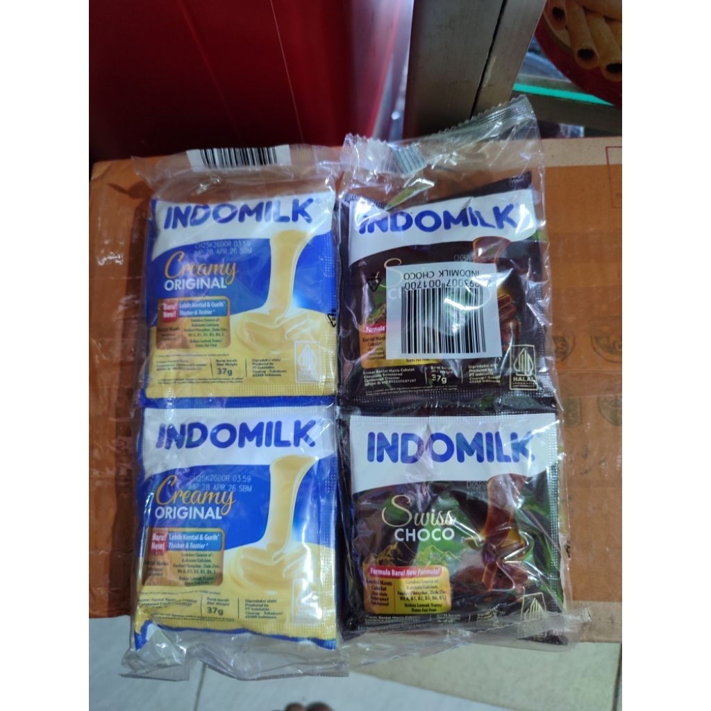 

indomilk sachet 6 pcs