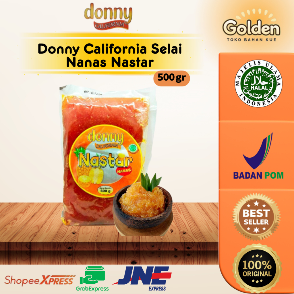 

Donny California Selai Nanas Nastar 500 gr