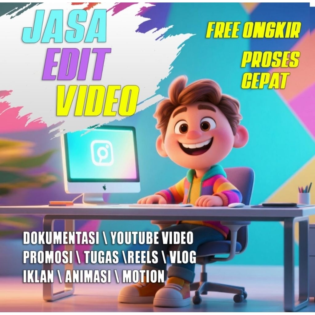 JASA EDITING VIDEO, ANIMASI