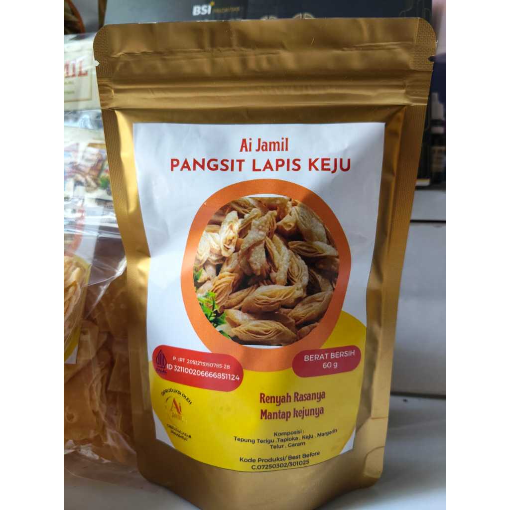 

Pangsit Lapis Keju - Pangsit Goreng Renyah Kriuk - Camilan Pangsit Asin Gurih Keju Premium