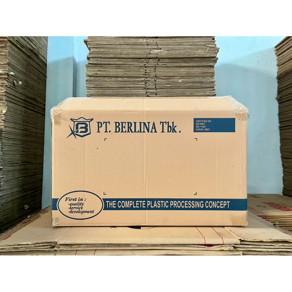 

kardus bekas berlina tebal 2 layer ukuran (55x30x33)