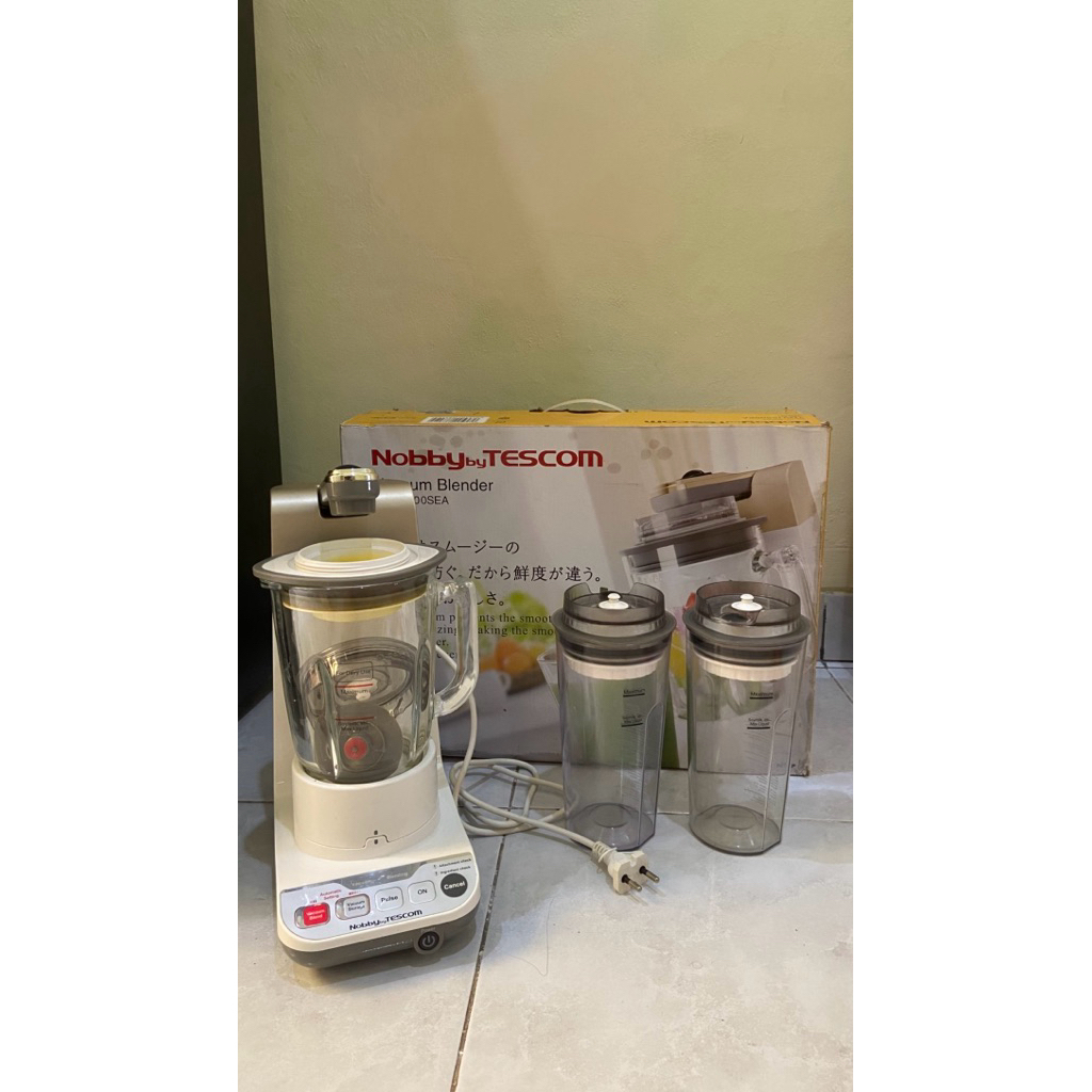 Tescom Vacuum Blender TMV1500SEA-C1 (Putih)