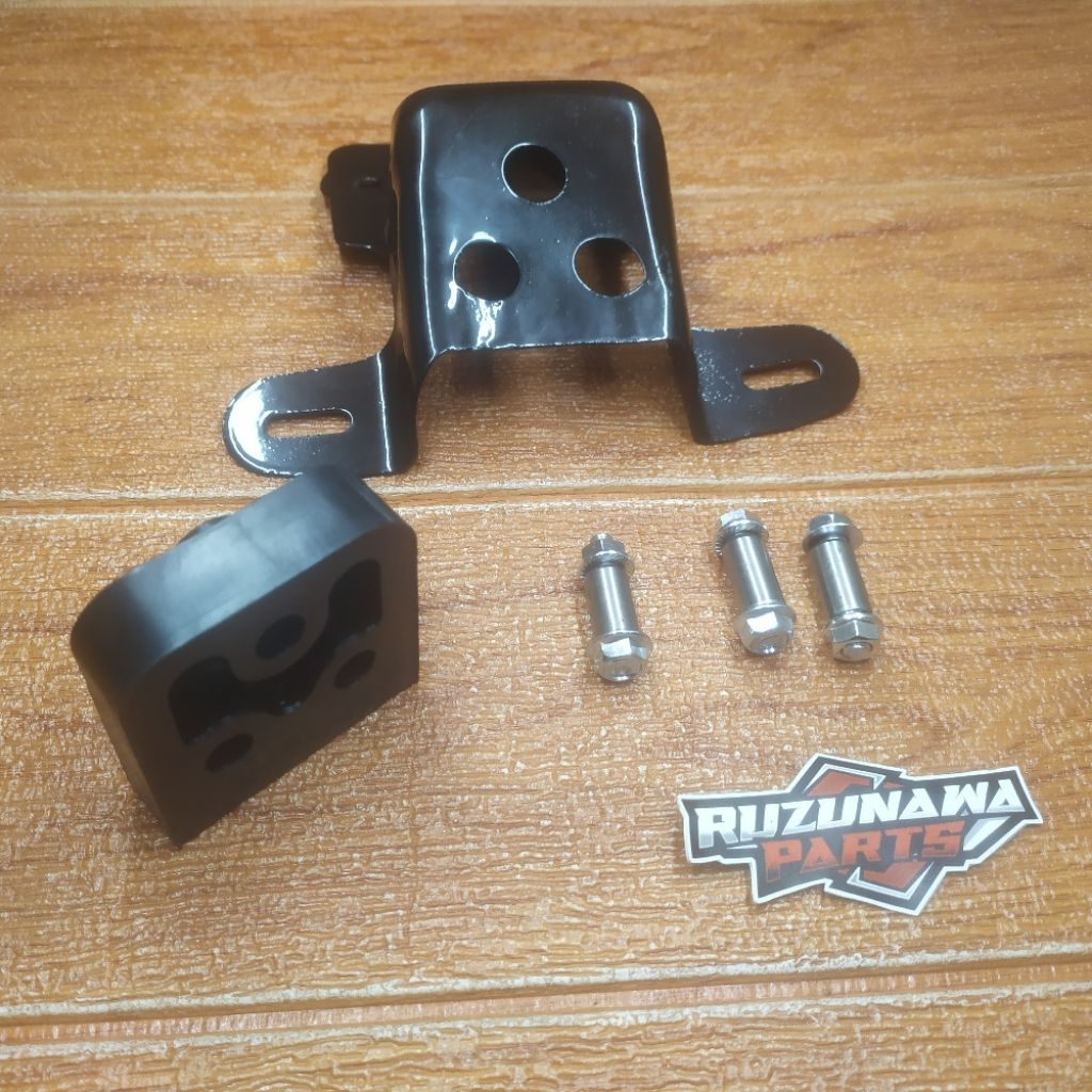 DUDUKAN LAMPU BELAKANG RX KING RXK RX KING NEW SET KARET PLUS BAUT