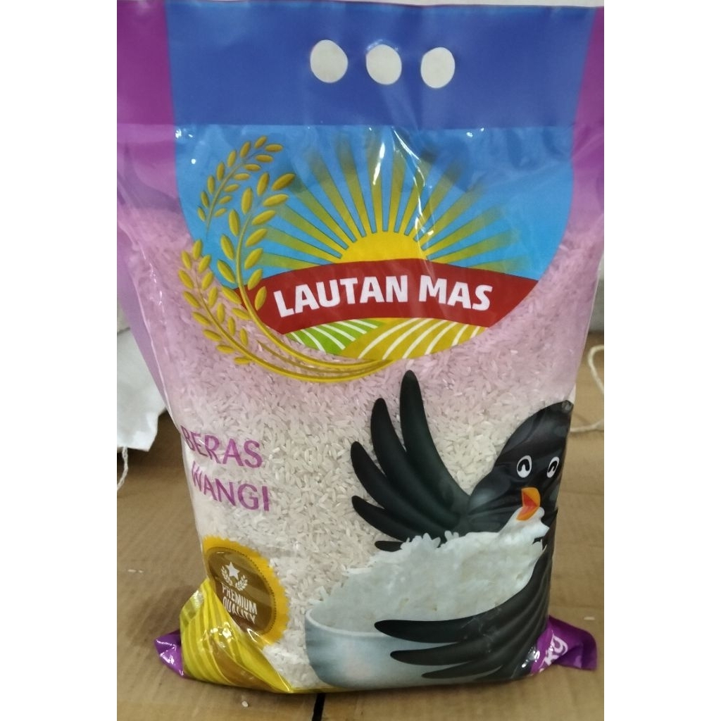 Beras wangi lautan mas5kg