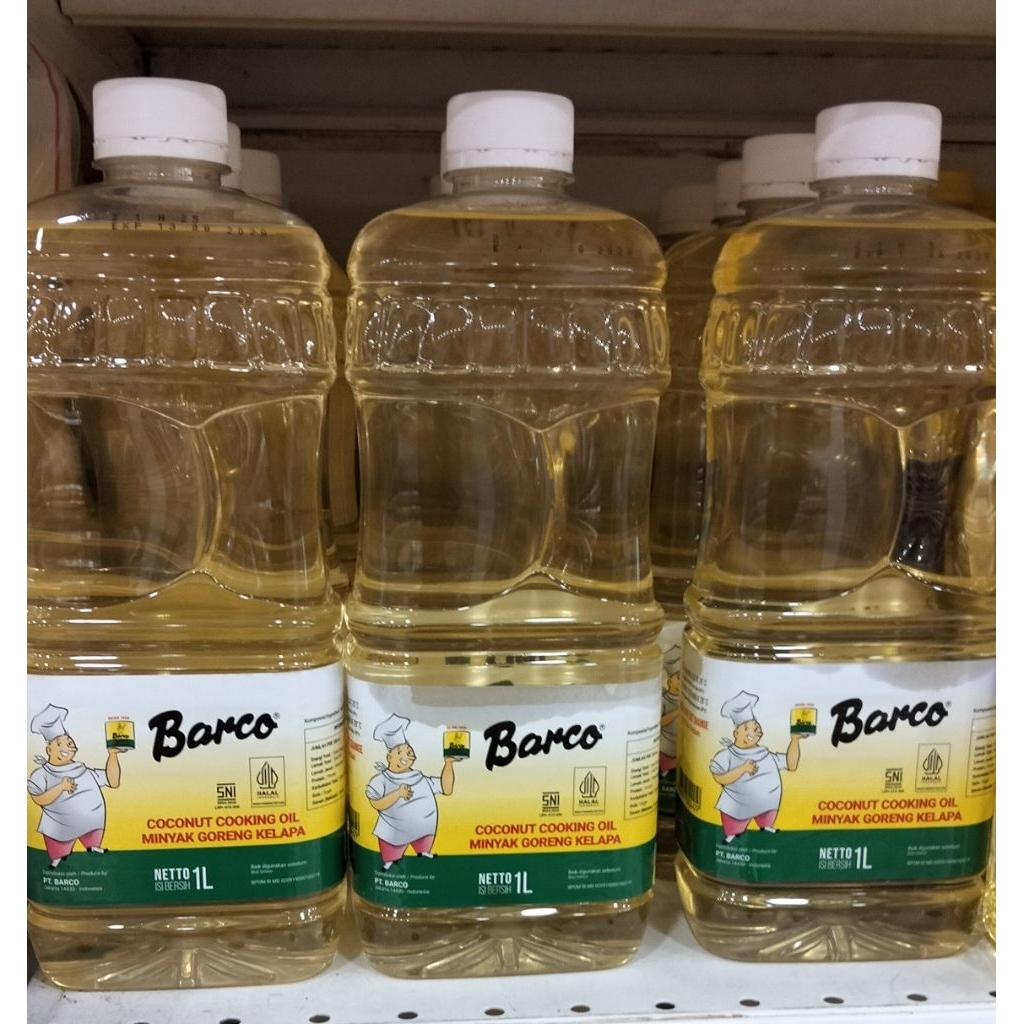 

Minyak goreng Barco 1liter botol