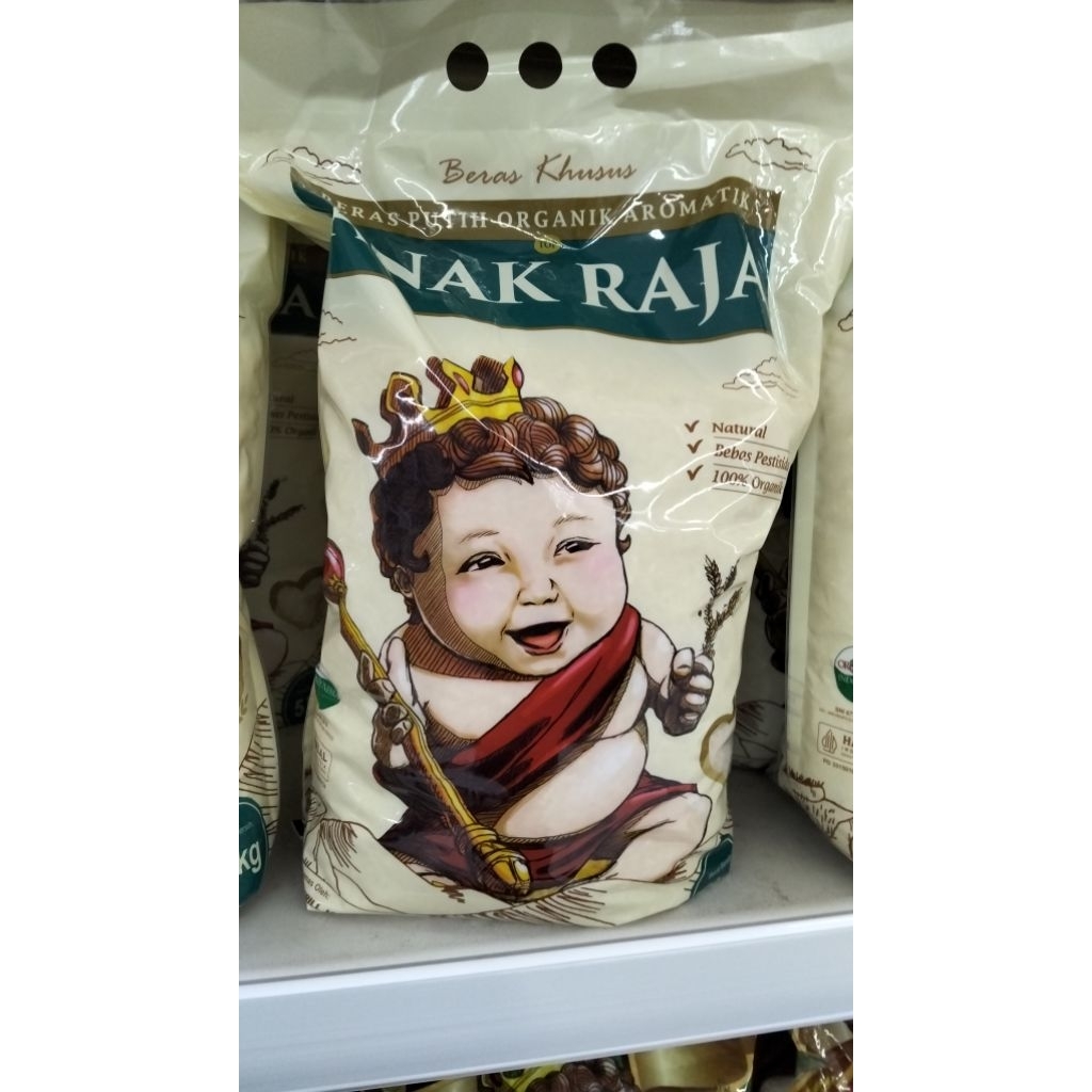 

beras anak raja organik 5kg