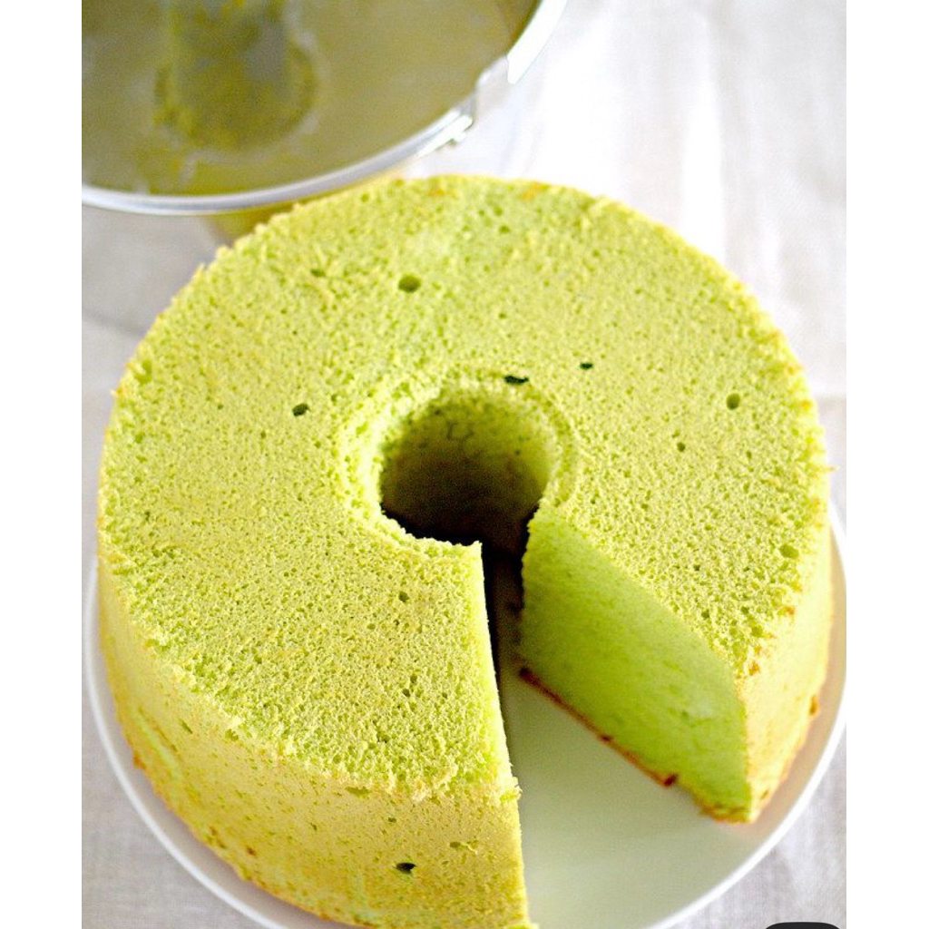 

chiffon cake pandan