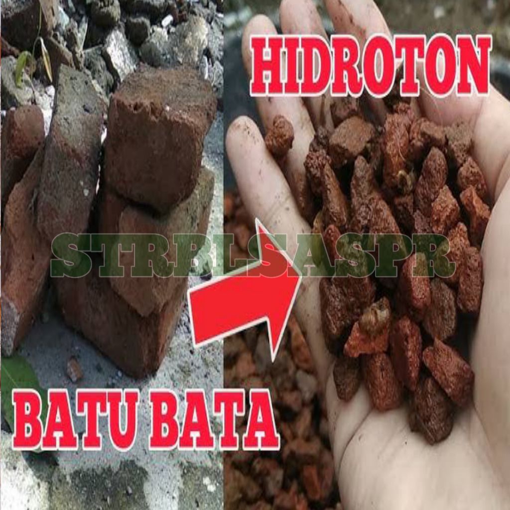 Pecahan Bata Merah Pecahan Genteng Dasaran Pot Toping  Media Tanam 1 Kg