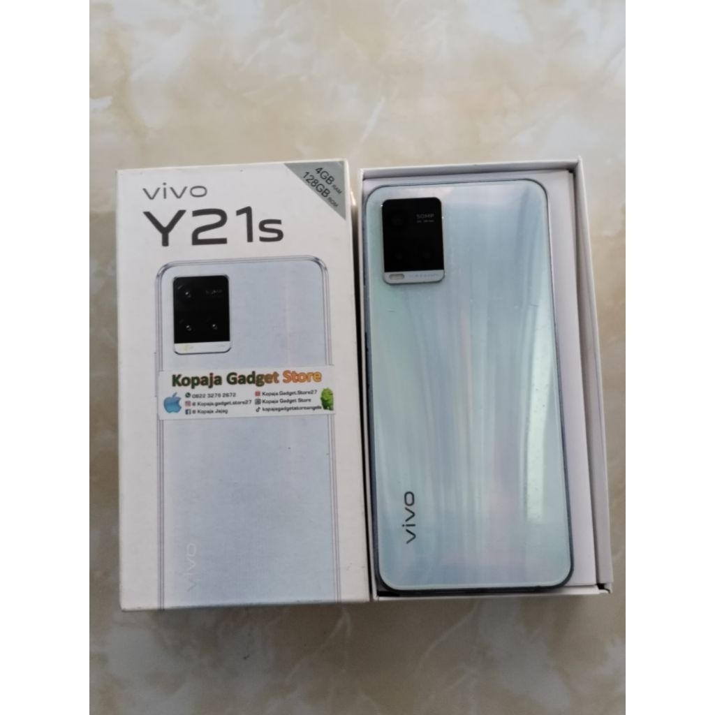 Vivo Y21s 4/128 second fullset