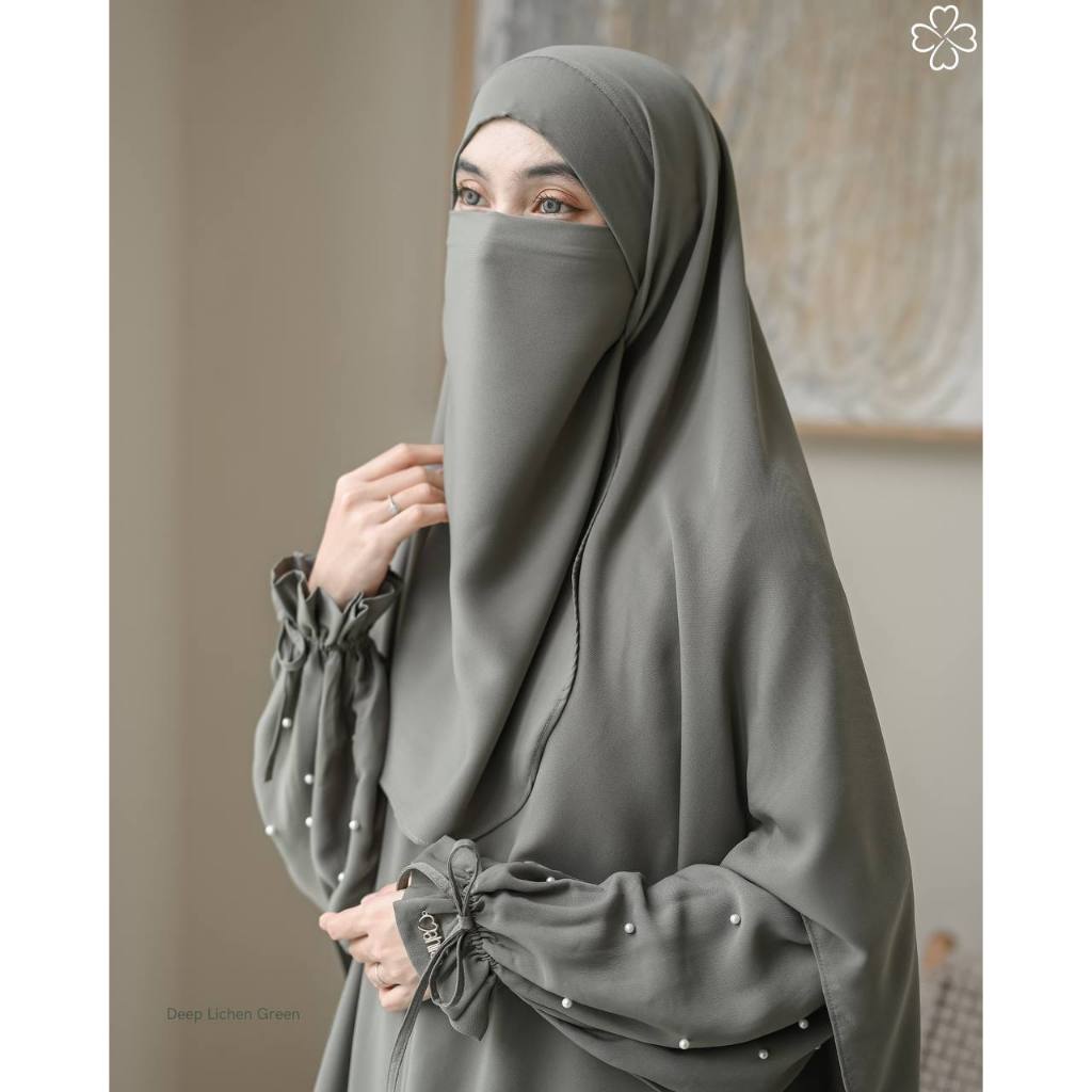 [READY] NEW LA PERLA BY MAHIRA/ ABAYA SYARI CANTIK/ ABAYA JUMBO/ ABAYA KEKINIAN MODERN/ ABAYA COUPLE