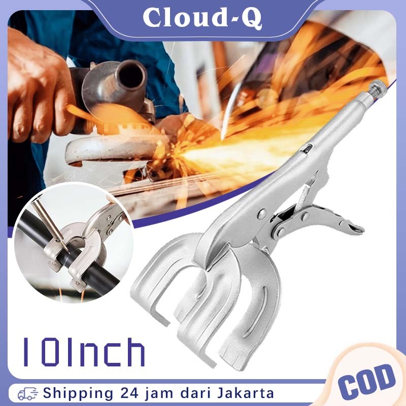 10 Inci Tang Jepit Buaya / Tang Jepit Las / Las Tang Jepit C Clamp Kelas Industri