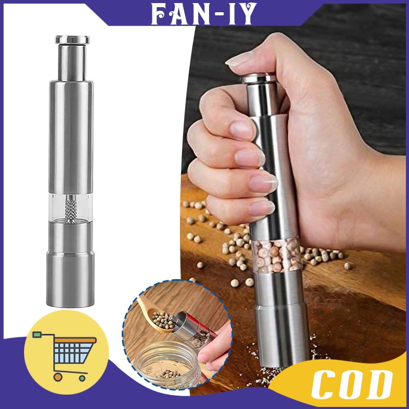 Penggiling Bumbu Kering Salt Pepper Mill Grinder Botol Grinder Bumbu Manual Multifungsi