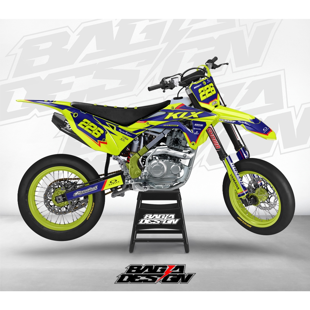 DECAL KLX GORDON PREMIUM GLOSY COSTUME DESIGN / DECAL KLX GORDON FULL BODY NOMOR 56