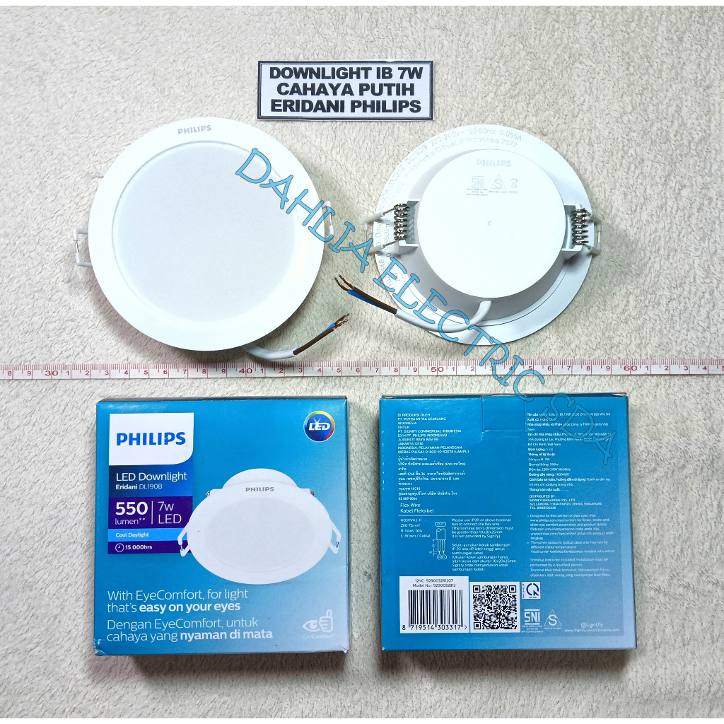 DOWNLIGHT LED IB ERIDANI 7W PHILIPS