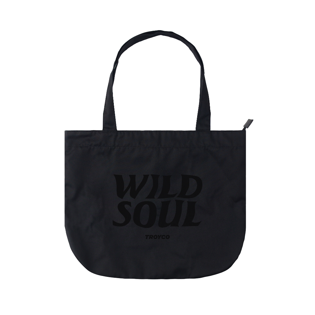 Troy Company Totebag Black Wild Soul - Tas Tote bag Hitam TB 3293