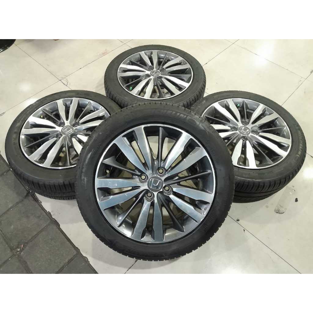 Velg Bekas Murah Oem Jazz RS Ring 16 Ban Michelin 185 55 R16 Nik 2024